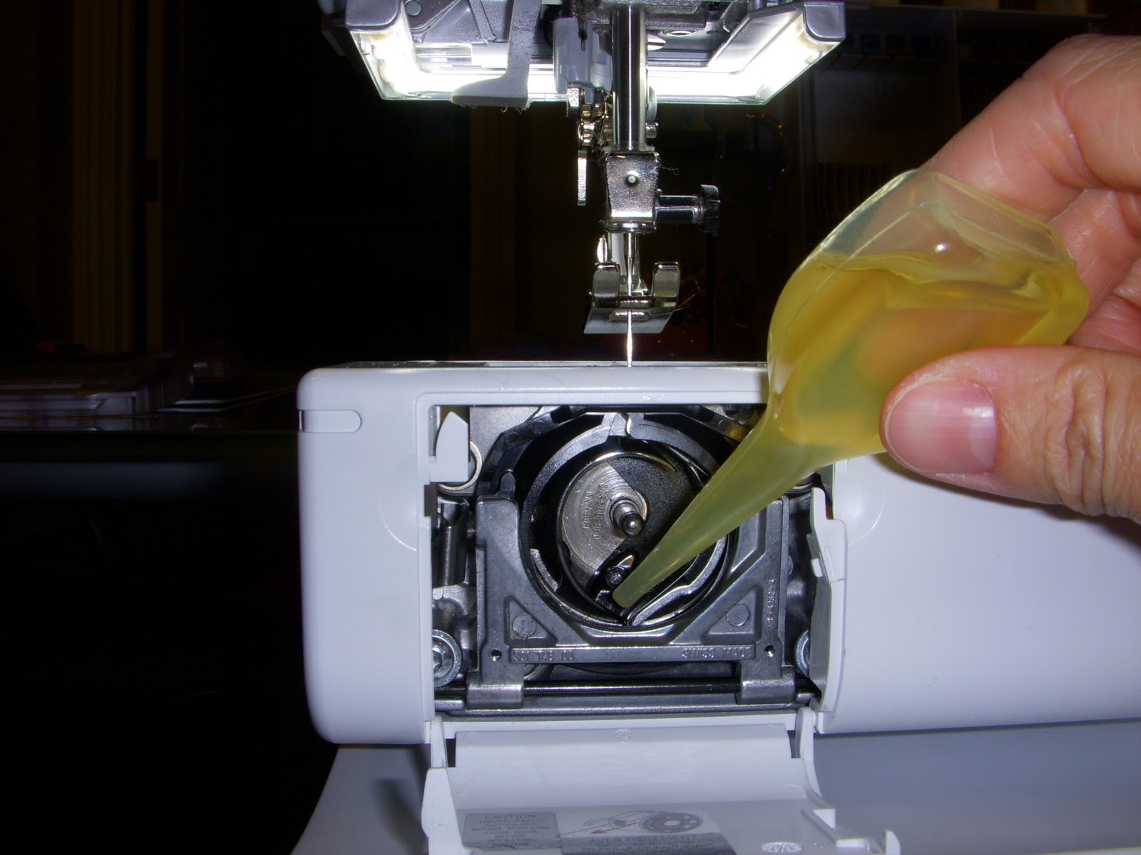 Parts Of Sewing Machine That Should Be Avoided When Oiling at Lawrence