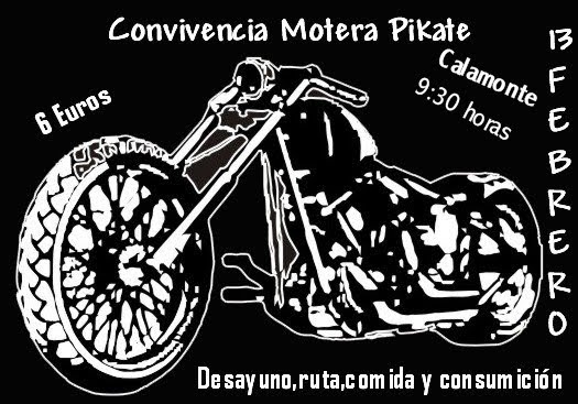 Convivencia Motera Pikate 13 Febrero