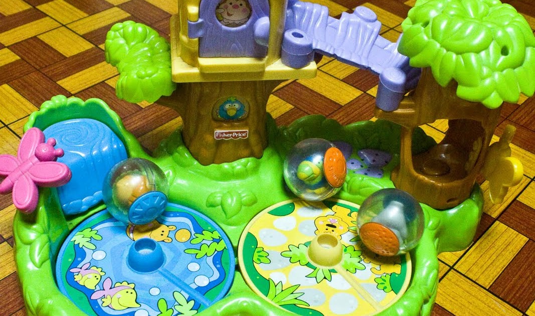 Arel Toys Preloved Fisher Price Rolling Ball In The Zoo(SOLD)