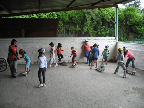 Par une belle journée d'été à l'école de St Vaast le 9 Juillet 2009 (Plaine de Jeux)