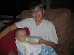 Bryce feeding Tolan