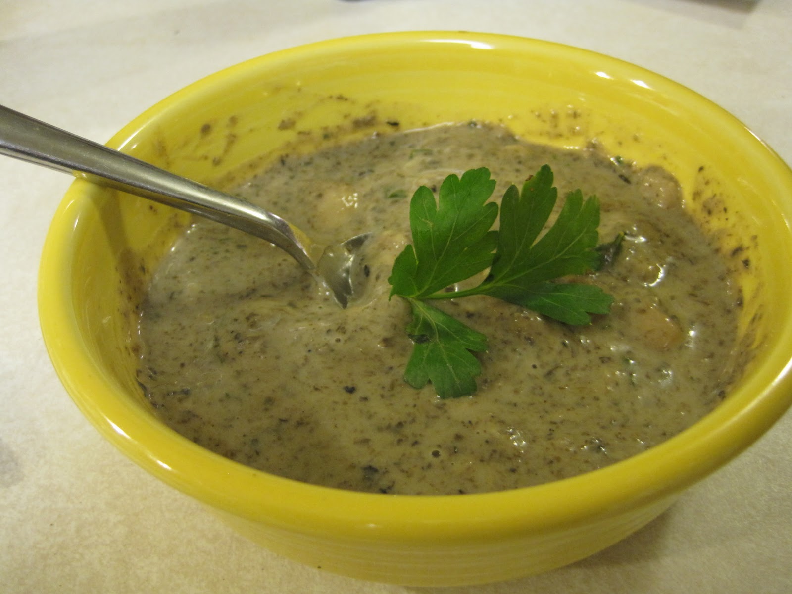 Knit Nat Cream of Porcini Mushroom Soup