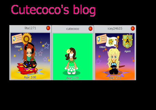 CuteCoco,Lita1271,and Icey24635's Blog! :D