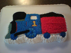 Thomas and Coal Car Cake