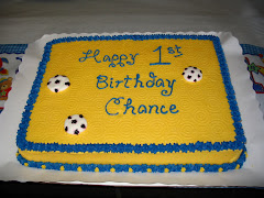 Soccer cake w/ matching smash cake