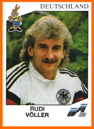 Rudy Rudi+VOLLER+Panini+1992