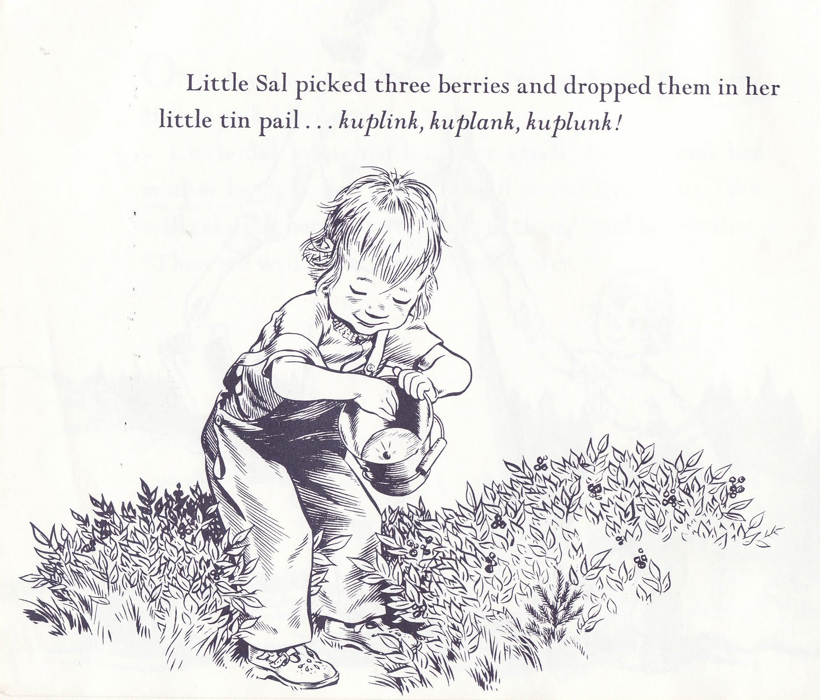 the marlowe bookshelf Blueberries for Sal