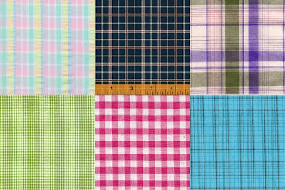 Gingham Plaid Fabric