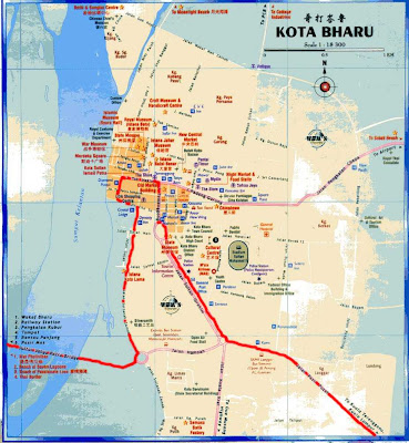 Map Kota Bharu