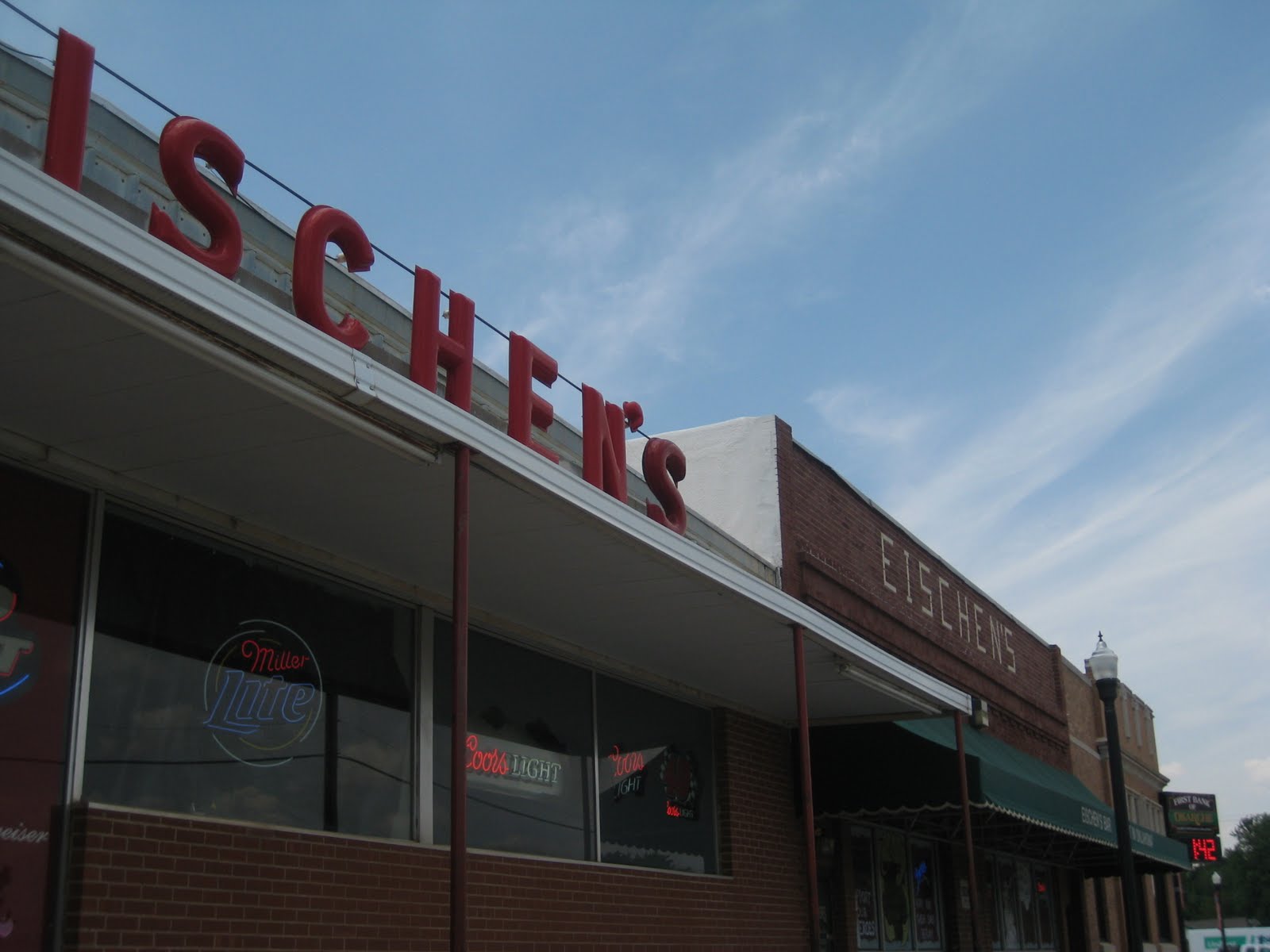 Top 20 Restaurants Continued 12 Eischen’s (Okarche, OK)