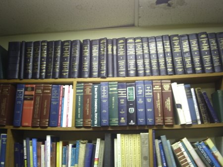 Law Books at the Book Store
