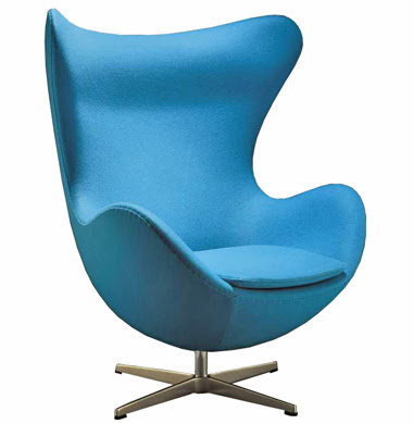ضيفـے الأسبوعے لكرسيـے الأعترافـے الفنانے Arne+jacobsen+egg+chair+blue
