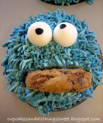 cookie monster cake. Cookie Monster and Caterpillar
