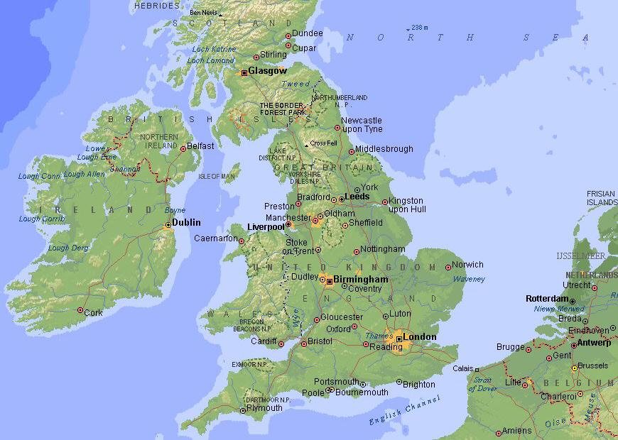 A Geografia como Protagonista!: Inglaterra, Grã Bretanha, Reino Unido
