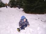 Liam in the snow
