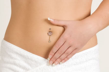 belly button piercing infections. elly button piercing