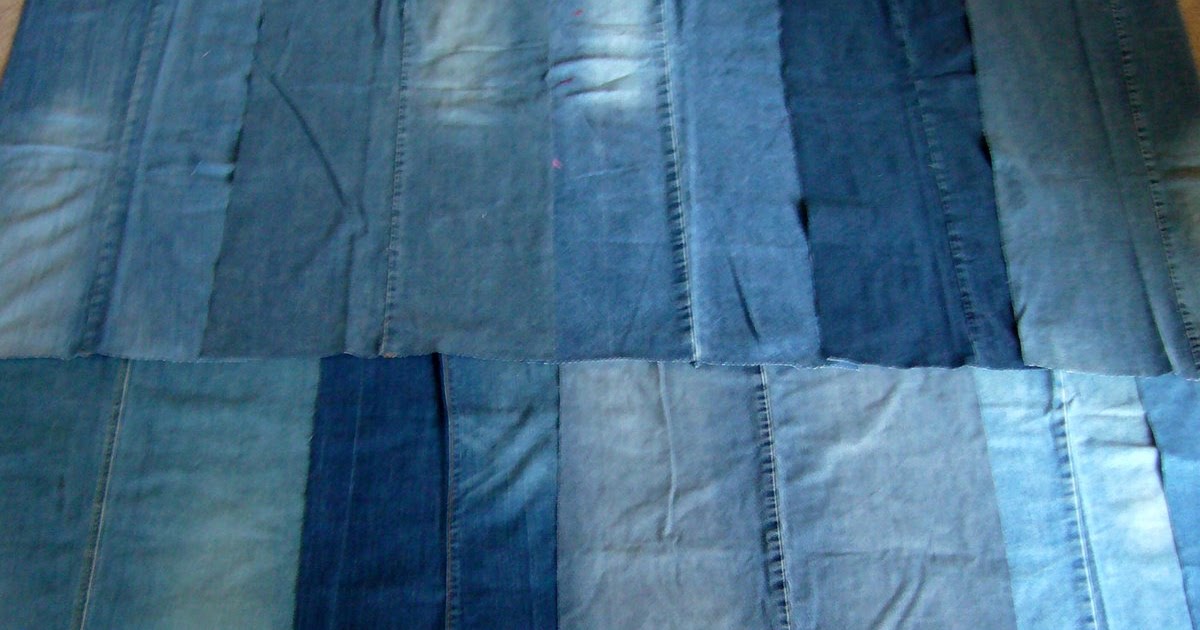 denim picnic blanket quiltalong part 2 Little Birdie Secrets