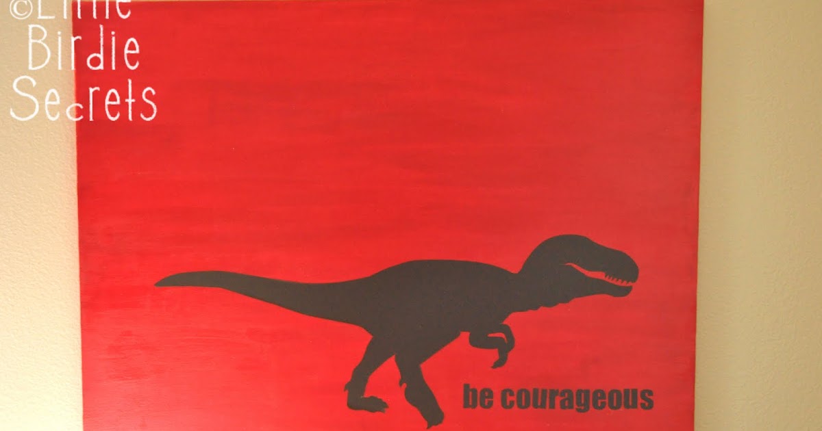 vinyl on canvas tutorial Little Birdie Secrets