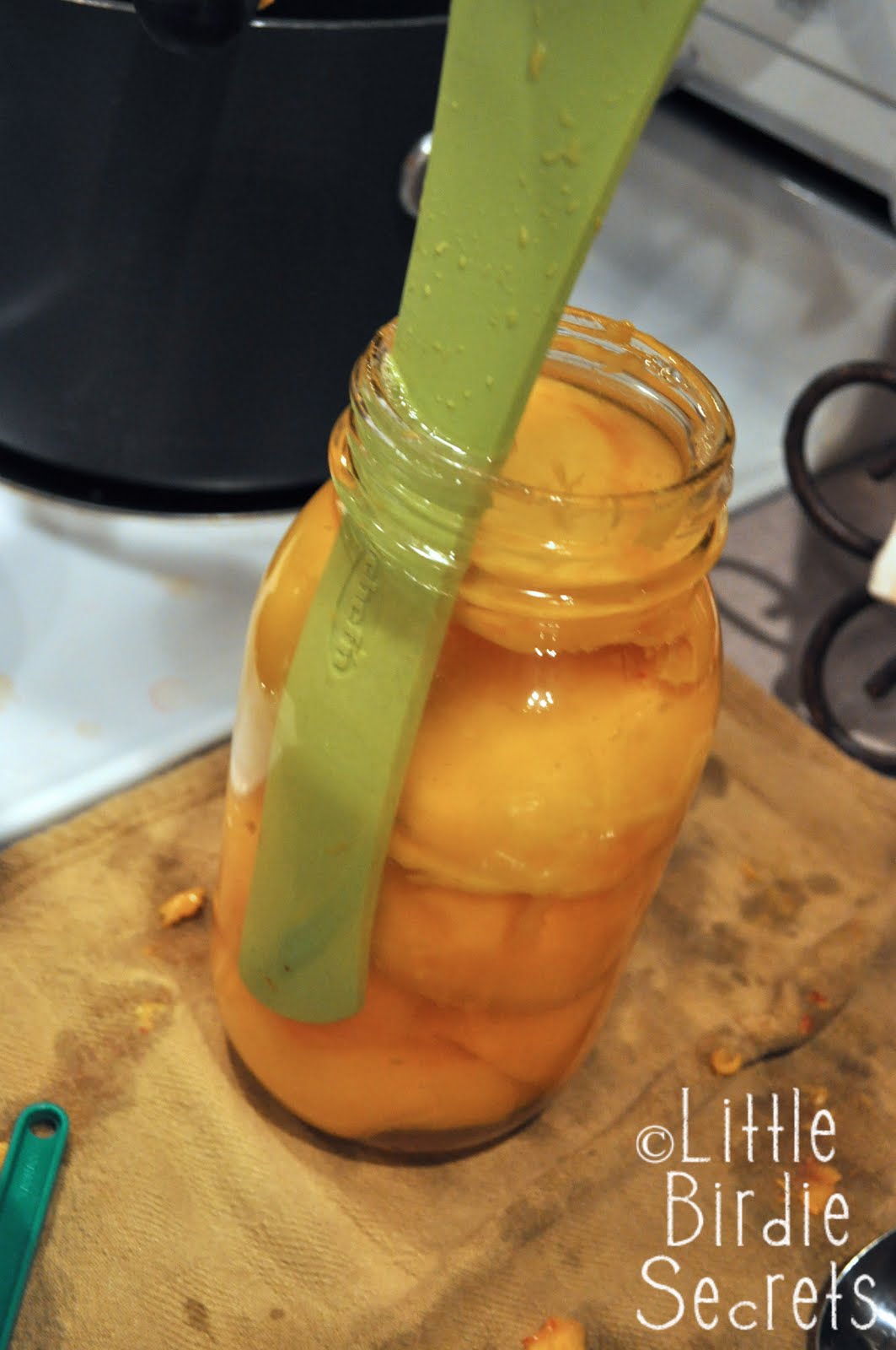 Little Birdie Secrets how to can peaches