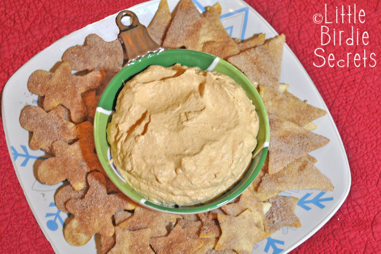 fluffy pumpkin dip and cinnamon sugar chips recipe Little Birdie Secrets