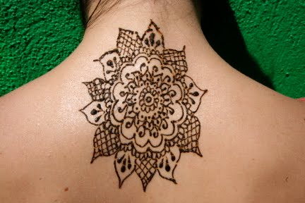 Lower Back Simple Tribal Tattoo