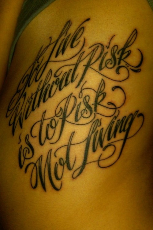 I think Tattoos Fonts Cursive is better than other design tattoos.