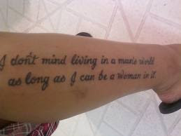 quote tattoos on foot