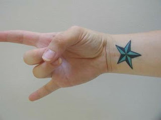 star tattoos on wrist