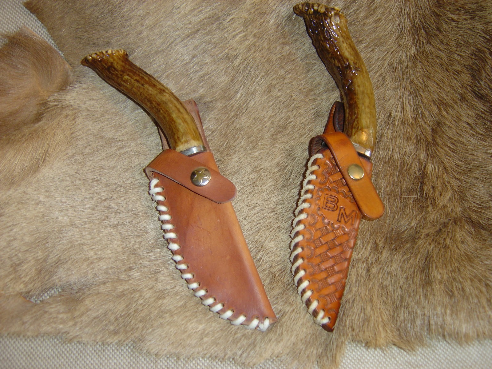 TEXAS DEERSLAYER KNIVES SHEATHS