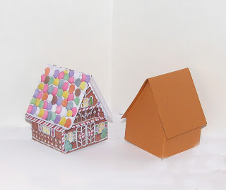 pop up gingerbread house
