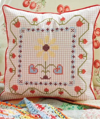 Kits De Almohada De Punto De Cruz DIY, Kits De Costura Bordada