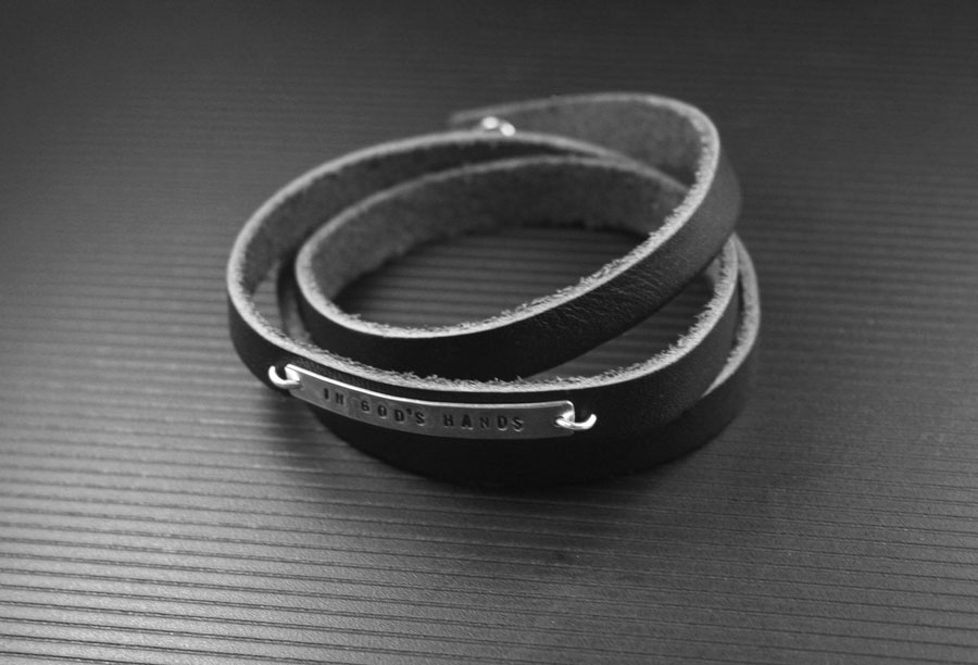 CherryTree Stamped Jewelry stamped leather bracelets