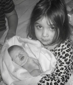 Emma and her baby sister, Grace