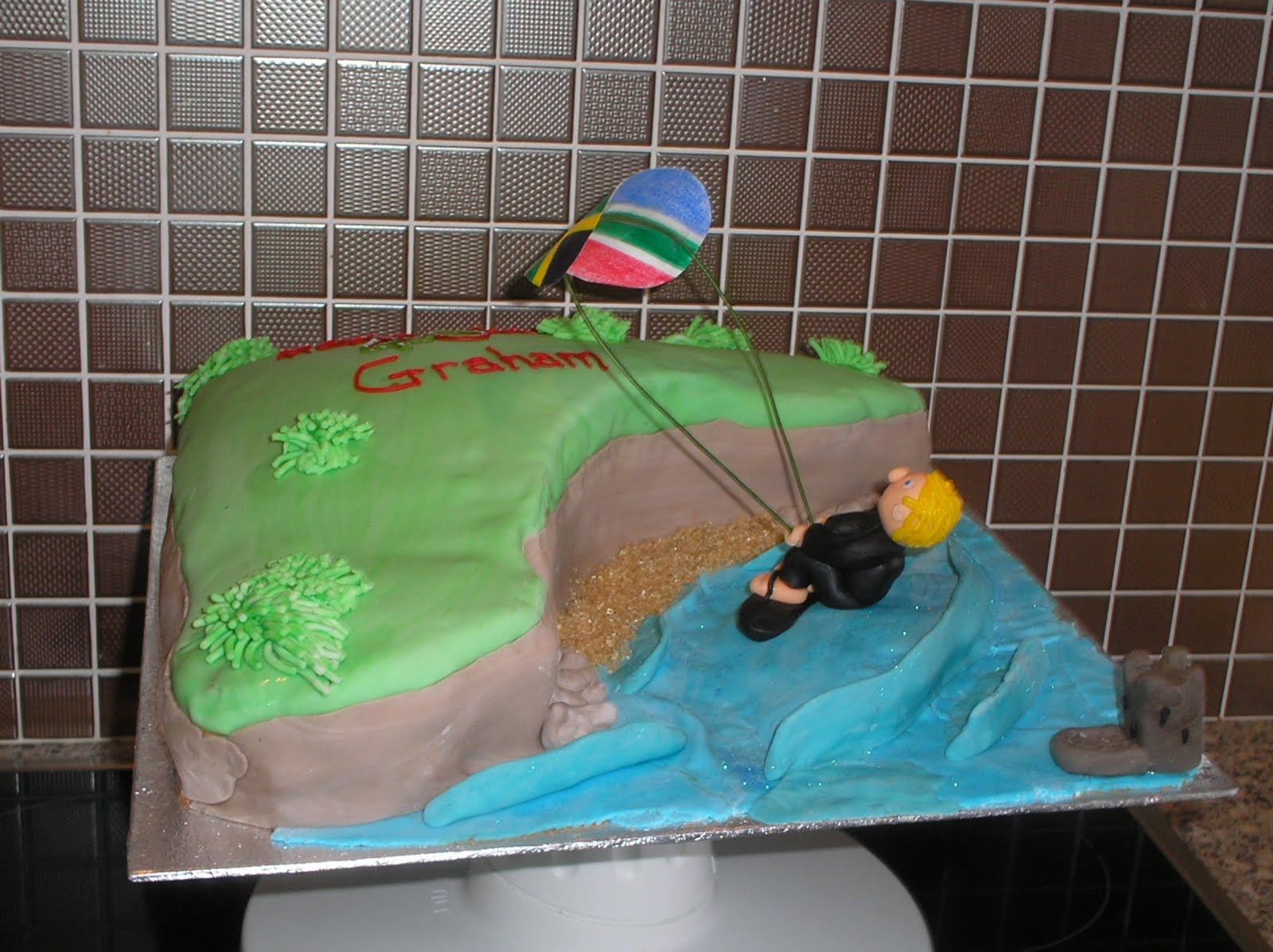 Surfing Cake