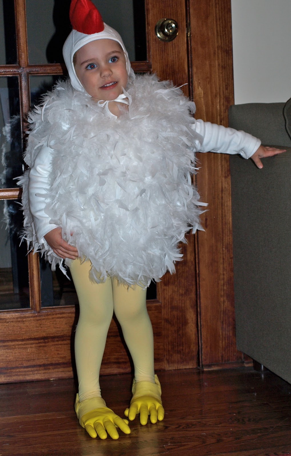 a. party style halloween costume series chicken and the egg