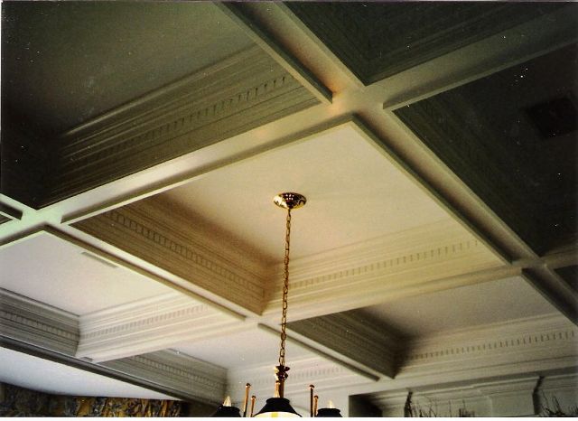 Coffered Ceiling (Painted)