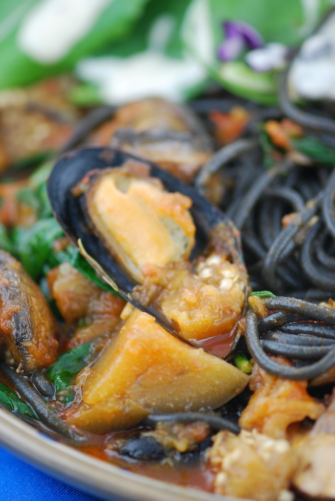 Mussels and Pasta Mediterranean Tony's Meats & Market