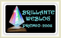 Brilliant Web blog Award