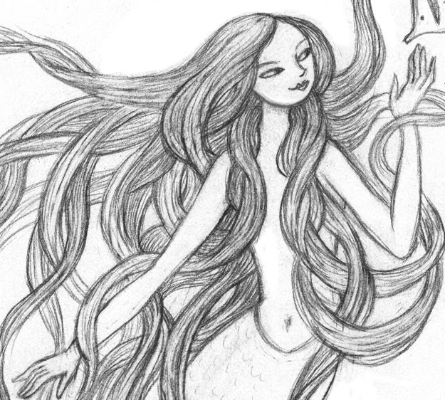 drawings mermaid