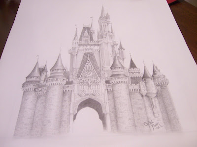 Disney Sketches: Cinderella's Castle