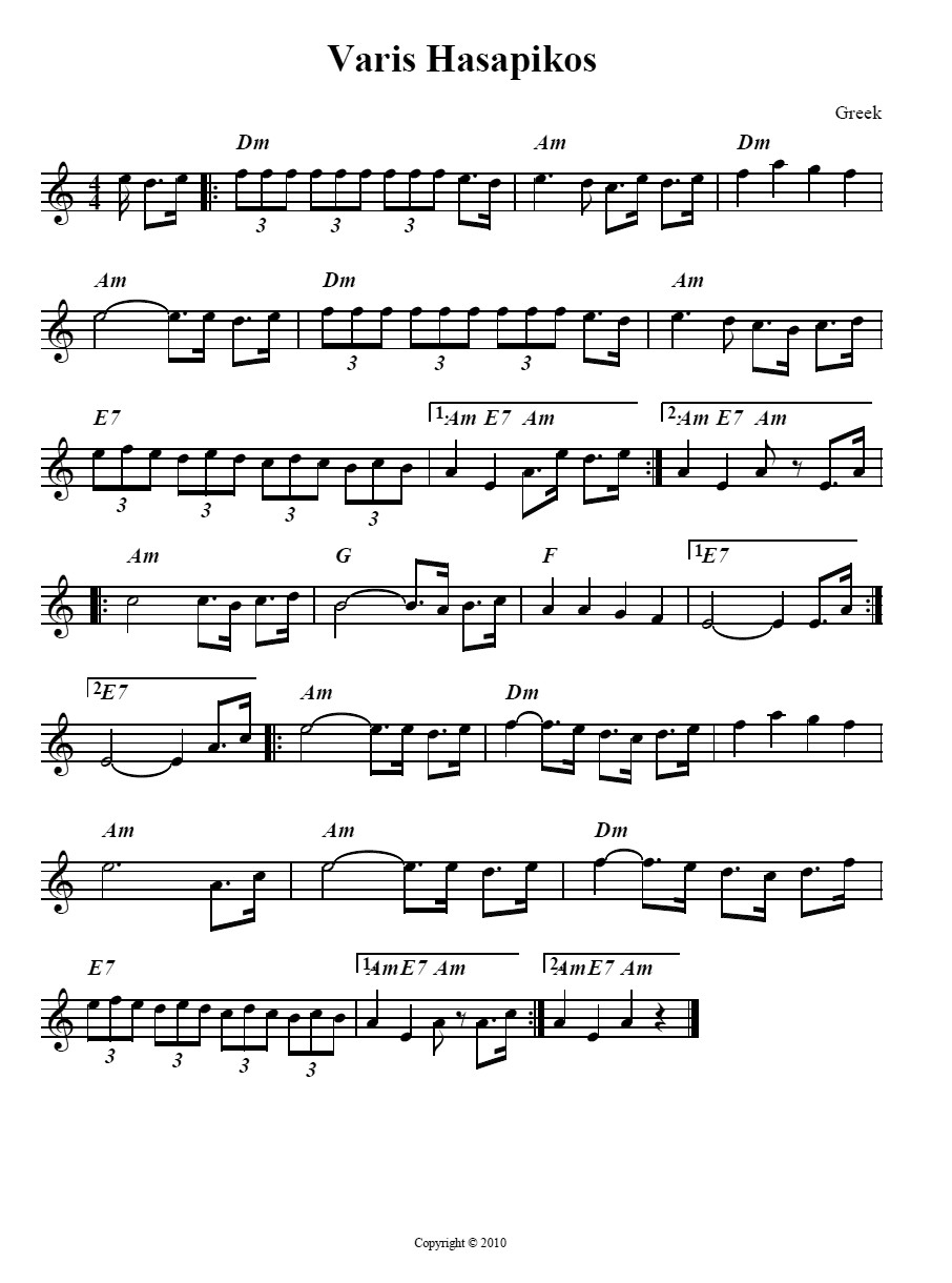 Bouzouki GDAE Varis Hasapikos