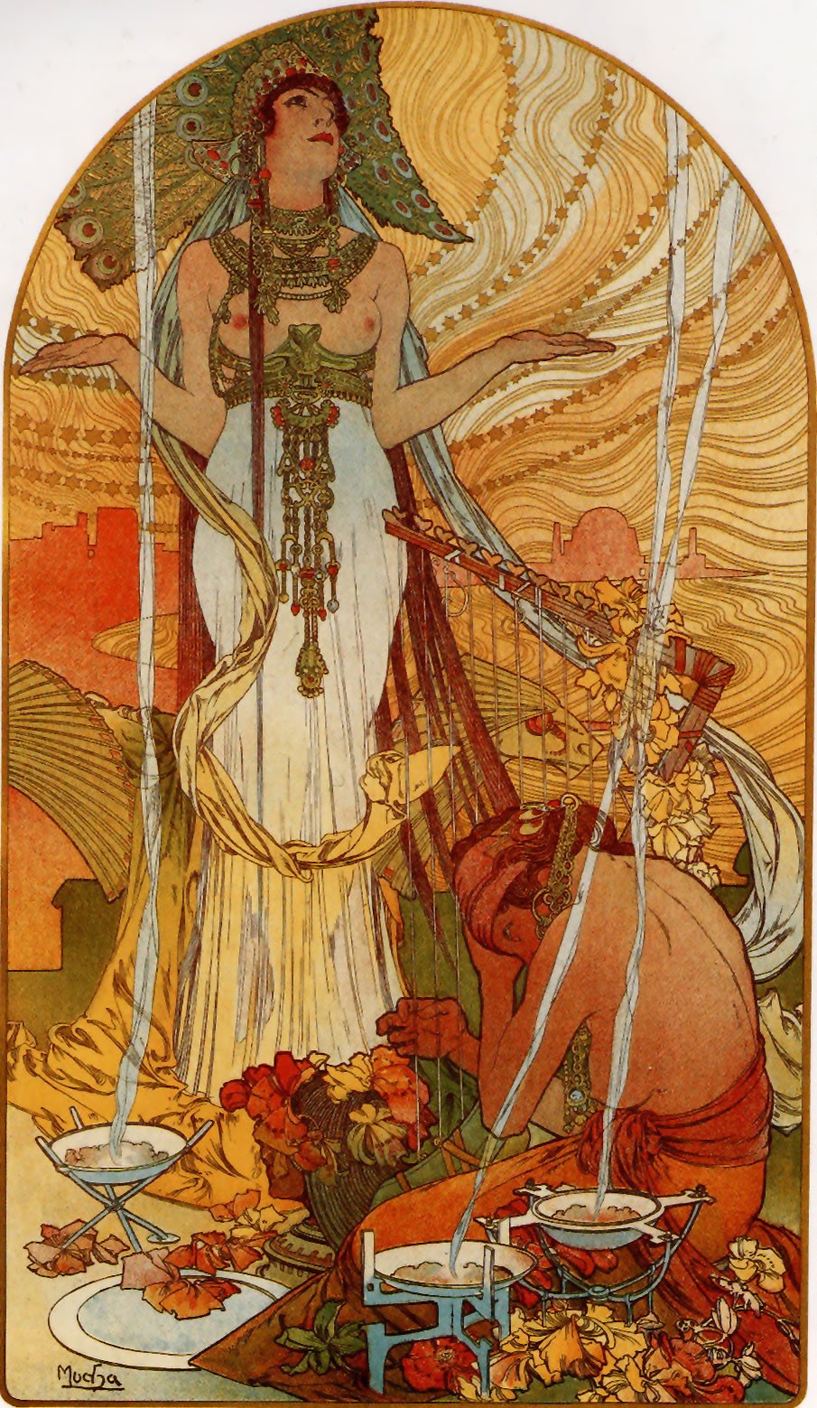 Alphonse Mucha Angel