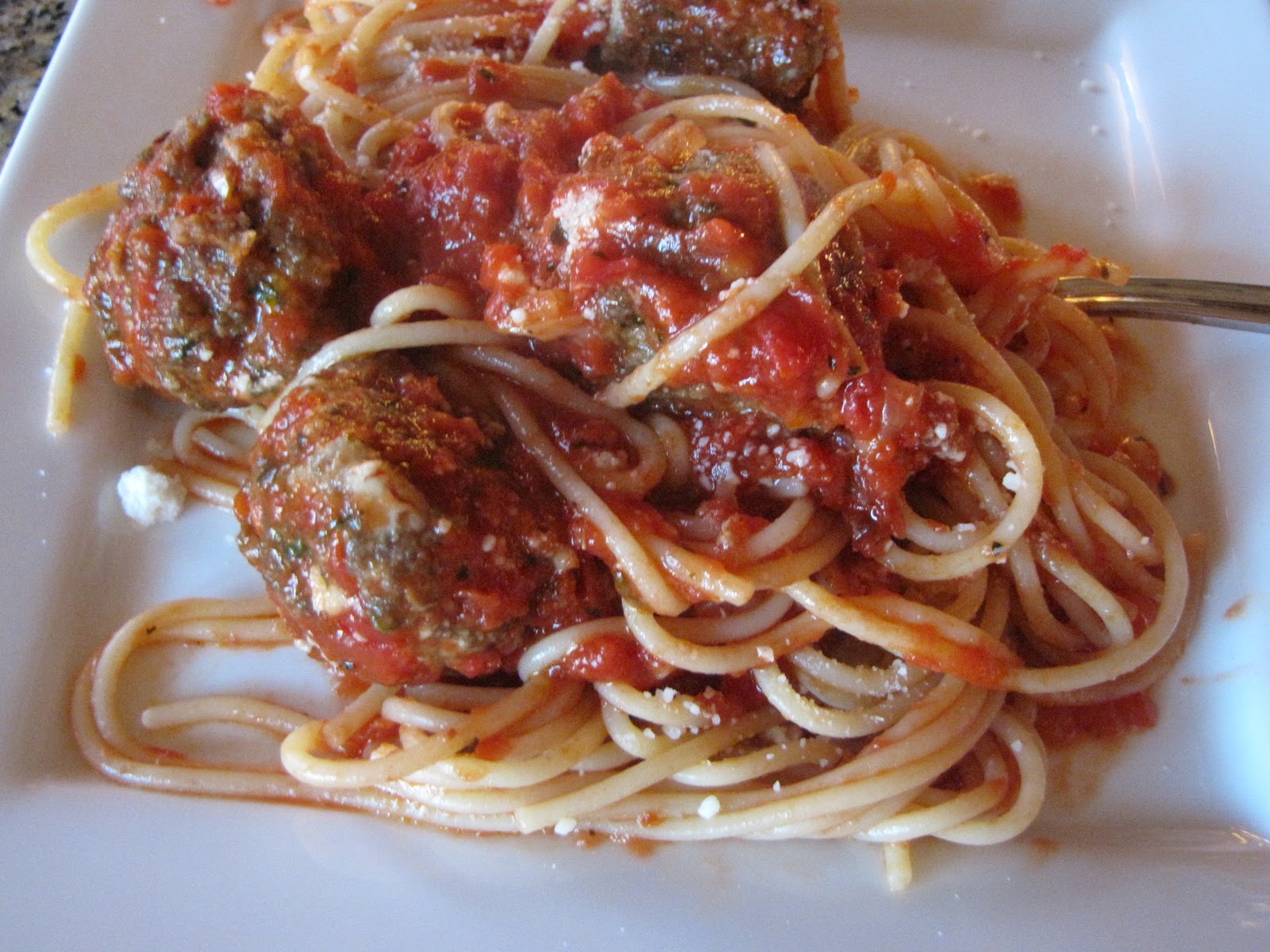 Recipe Rendezvous Spaghetti and Meatballs with Pomodoro Sauce