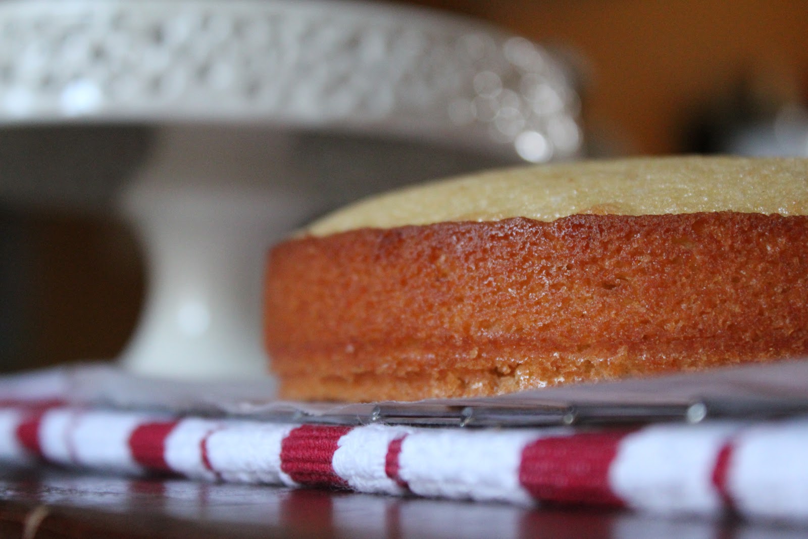 Shared Bites French Vanilla Cake w/Caramel Frosting