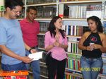 Presentación del poemario, en la Librerías del Sur Maracay