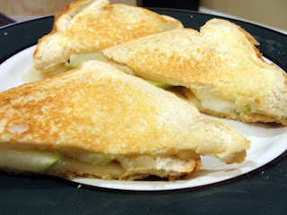 swiss grilled cheese special apples lisa yum super easy