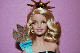 barbie estatua de la libertad