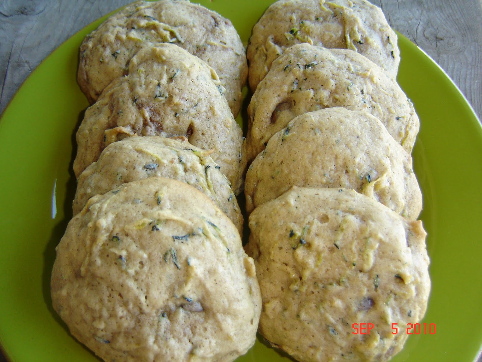 Eat Cake For Dinner ZUCCHINI COOKIES