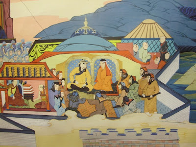 Выставка картин монгольских художников
