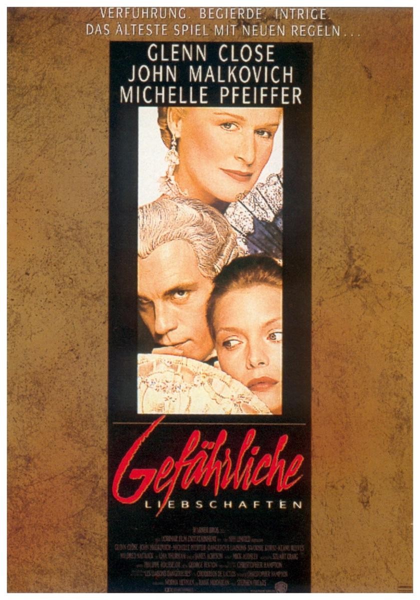 cine y literatura Las amistades peligrosas (1988)